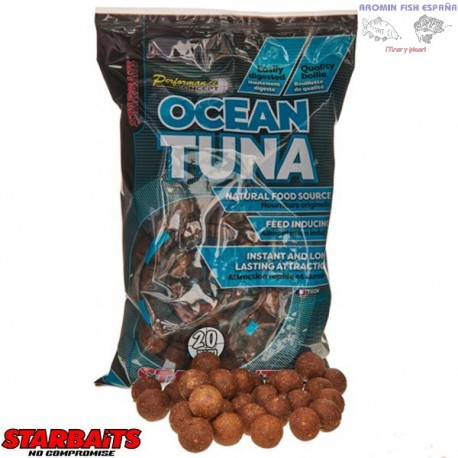 Starbaits Boilies RED LIVER 20mm 1kg