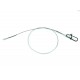 JINZA BAJO ACERO 27CM 0,27 TRANSP B/8A