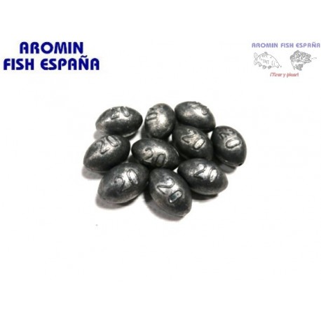 PLOMOS BALA 2G 10UDS.