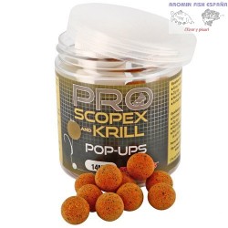 STARBATS BOILIE PROBIOTIC POP-UPSSCOPEX KRILL 14MM