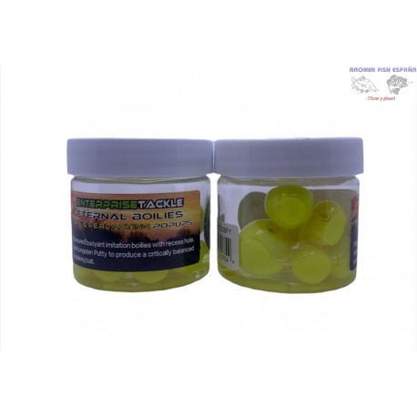 ENTERPRISE TACKLE BOILIES MIXED FLUORO YELLOW (AMARILLO)