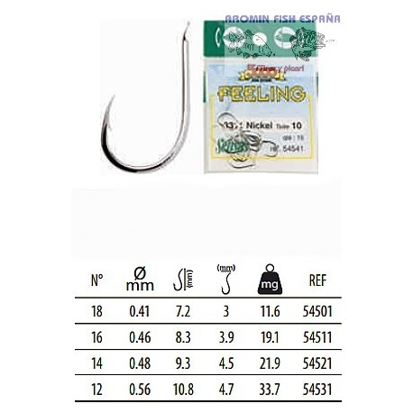 ANZUELO FEELING 3311