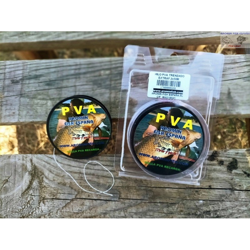 HILO PVA TRENZADO EXTRA FUERTE 2X50M