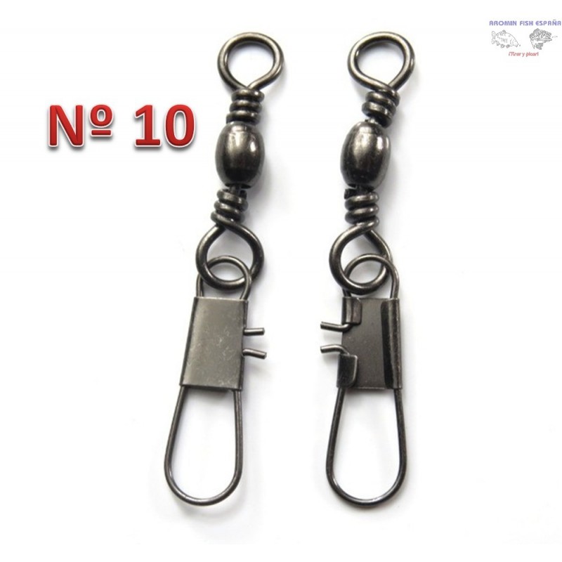 EMERILLON+CIERRE SEGURO NEGRO 10 B/10