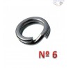ANILLA ACERO SPLIT NEGRA 6 B/10
