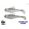 SWIM SHAD 551-01 10cmLUMI
