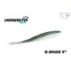 GARY YAMAMOTO D-SHAD 5" 958 SMOKE SHAD