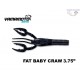 G.YAMAMOTO FAT BABY CRAW 3,75" 021 BLACK/BLUE