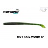 G.YAMAMOTO KUT TAIL WORM 5" 208 WATERMELON/RED