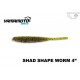 G.YAMAMOTO SHAD SHAPE W. 4" 297 GREEN PUMPKIN