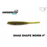 G.YAMAMOTO SHAD SHAPE W. 4" 297 GREEN PUMPKIN