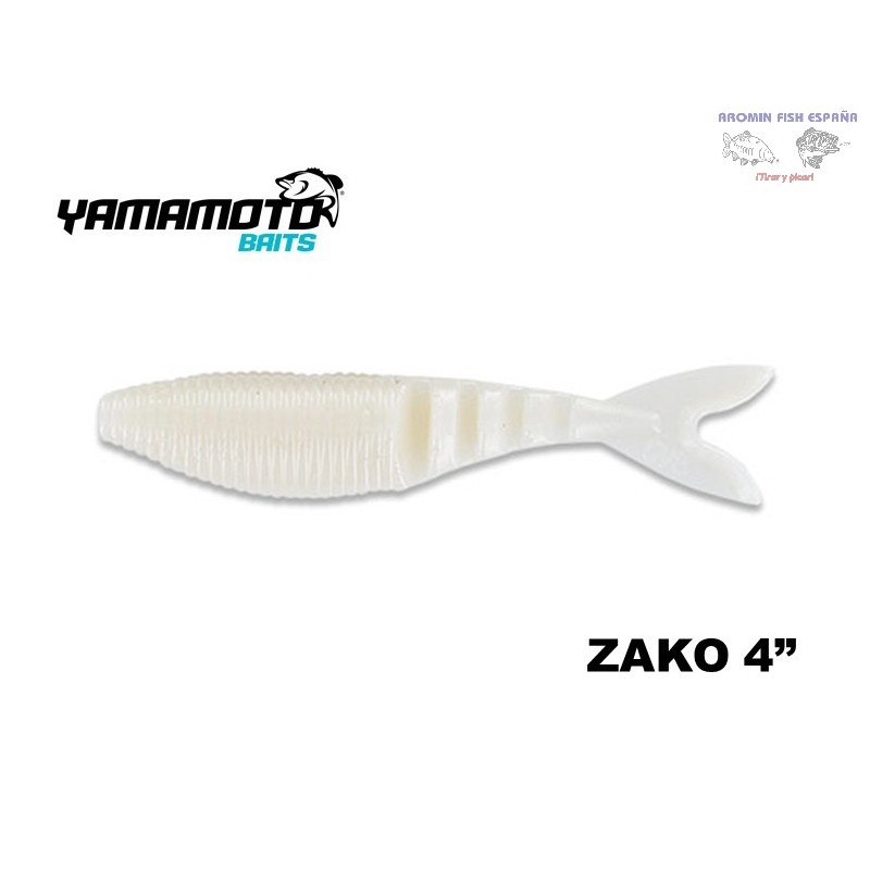 GARY YAMAMOTO ZAKO 4" 036 CREAM WHITE