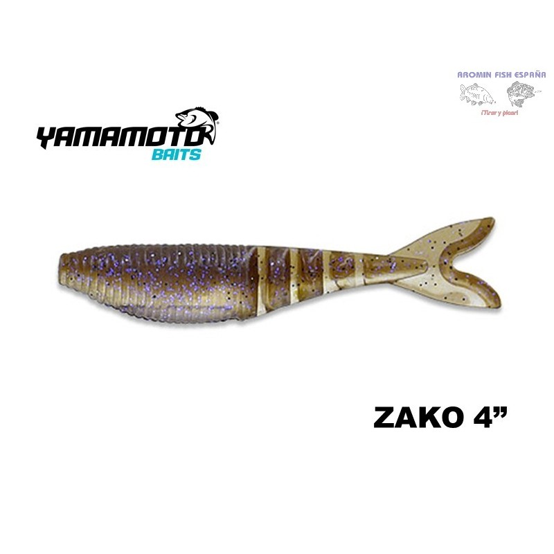 GARY YAMAMOTO ZAKO 4" 973 ELECTRIC SHAD
