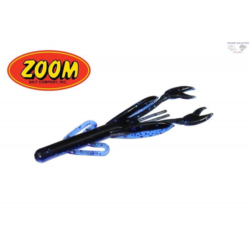 ZOOM BABY BRUSH CRAW 4" 100 BLACK SAPPHIRE